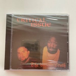 Critical Issue - The Untold Truth CD / Gangsta g-Rap, Hip Hop, Conscious…
